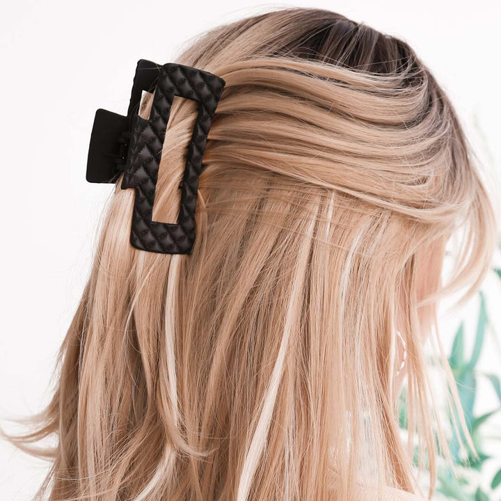 Hair claw couture black