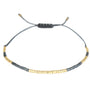 Miyuki armband olive gold