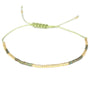 Miyuki armband champagne gold