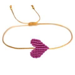 Bracelet cerise heart
